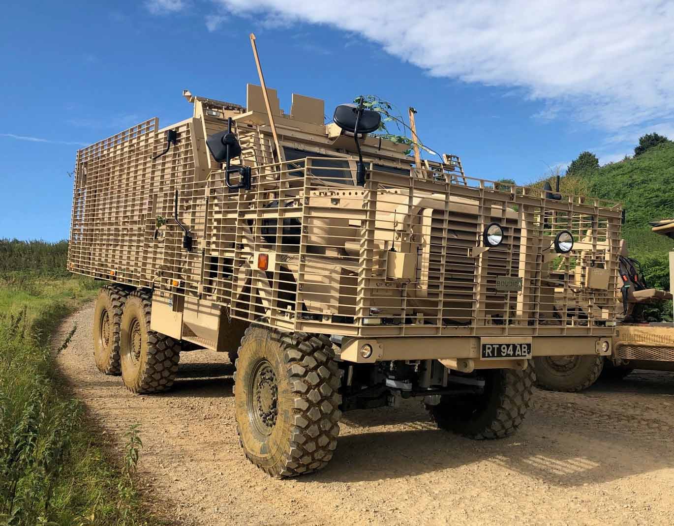 Бронированная машина Mastiff британской армии, оснащенная комплектами  дополнительной защиты - Галерея - ВПК.name