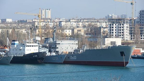 Бывшие корабли ВМС Украины в Севастополе