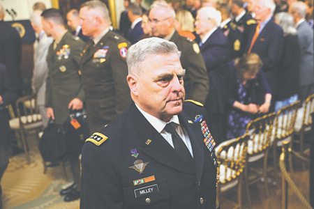 Бывший председатель Объединенного комитета начальников штабов генерал Марк Милли – один из тех, кто разрабатывает новые военные стратегии для США. Фoto Reuters