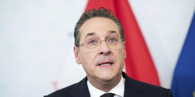 Бывший вице-канцлер Австрии Хайнц-Кристиан Штрахе