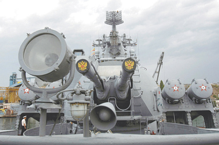 Черноморский флот несет потери, но продолжает выполнять поставленные задачи. Фото Reuters