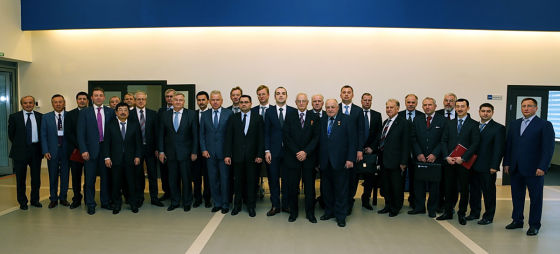 Участники заседания коллегии холдинга «Вертолеты России»