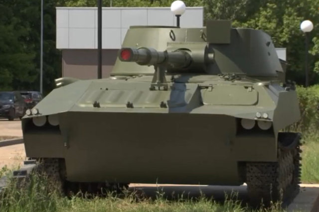 Cоветская самоходная артиллерийская установка 2C15 "Норов".