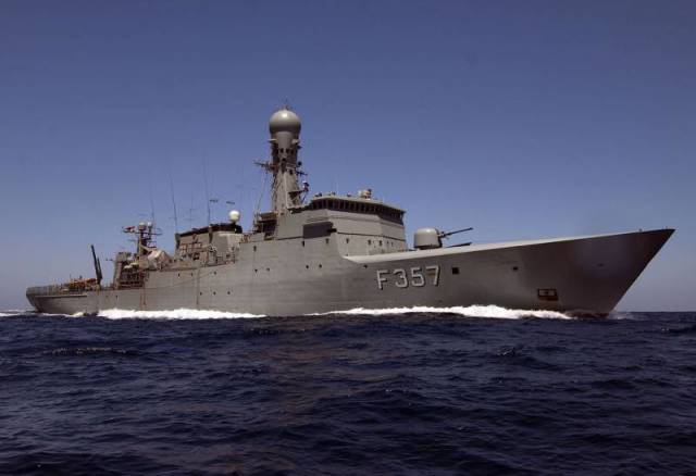 Корабль класса «Тетис» ВМС Дании