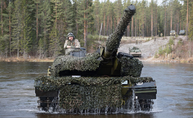 Датский танк Leopard 2