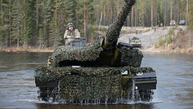 Датский танк Leopard 2