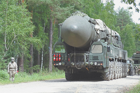 Даже одна межконтинентальная ракета способна уничтожить целое государство. Фото с сайта www.mil.ru