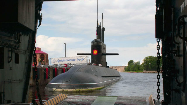 Дизельная подводная лодка "Санкт-Петербург"
