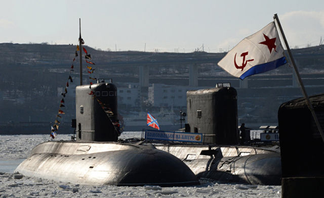 Дизельная подводная лодка "Комсомольск-на-Амуре"