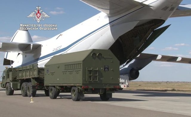 Доставка компонентов ЗРС С-400 в Турцию