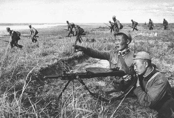 Монгольские солдаты