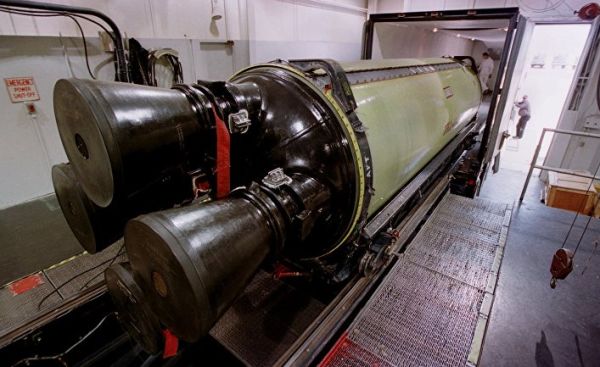 Двигатель межконтинентальной ракеты "Minuteman III" на базе ВВС США "Хилл"