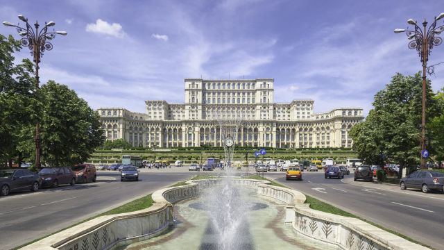 Дворец Парламента в Бухаресте