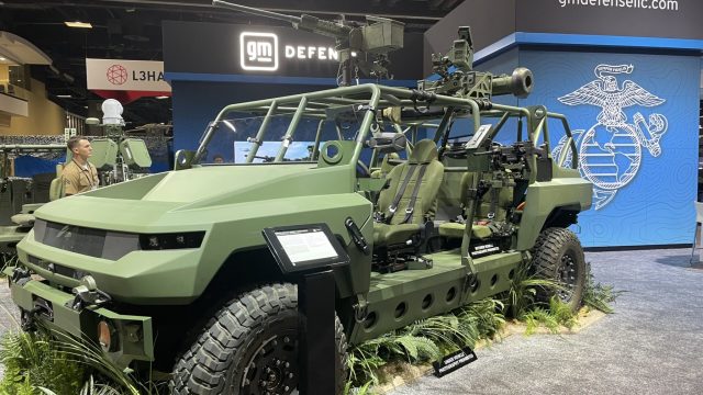 Electric Military Concept Vehicle