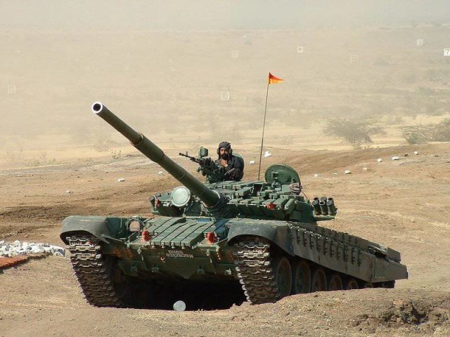 Танк Т-72 ВС Индии