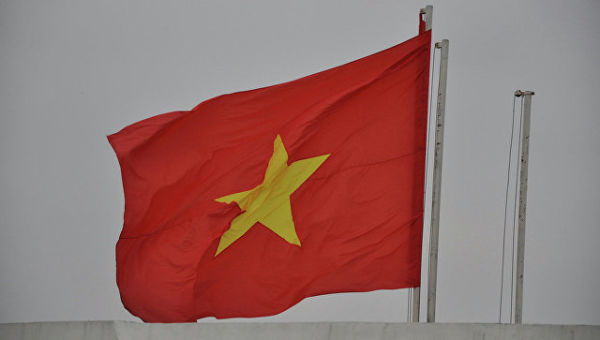 Флаг Вьетнама. Архивное фото
