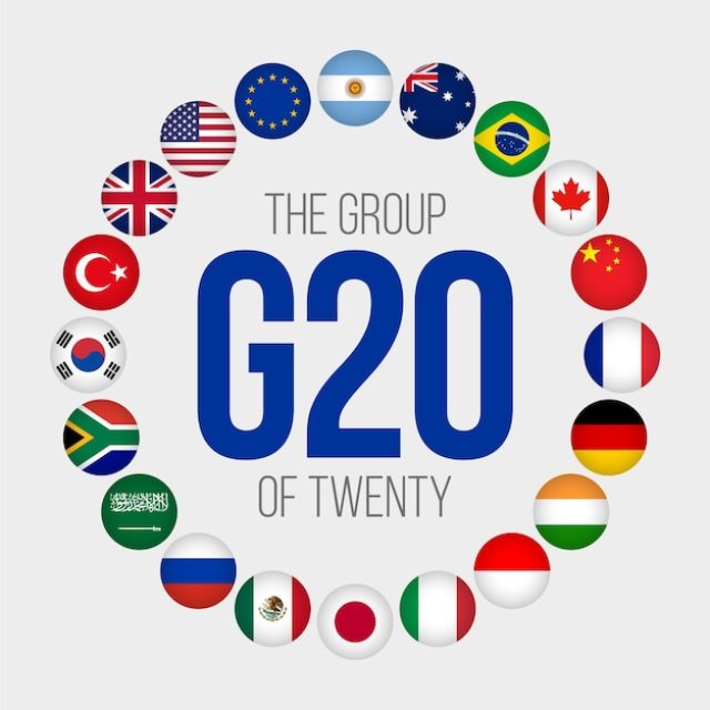 Флаги стран G20