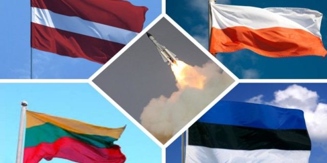 Флаги стран-«соседей» Беларуси