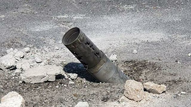 Фото ракет, выпущенных по территории Азербайджана ВС Армении