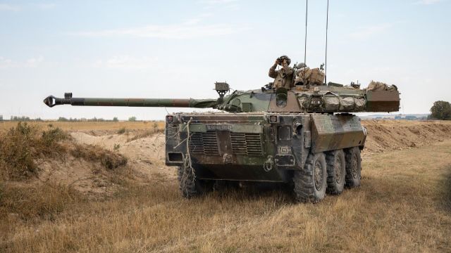Французский колесный танк AMX-10RC
