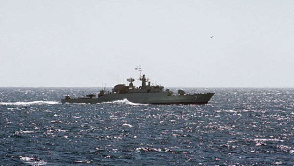 Фрегат ВМС Ирана. Архивное фото
