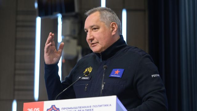Генеральный директор Госкорпорации "Роскосмос" Дмитрий Рогозин