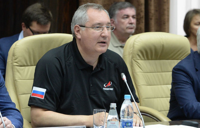 Генеральный директор государственной корпорации по космической деятельности "Роскосмос" Дмитрий Рогозин