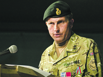 Глава Вооруженных сил Великобритании генерал Ник Картер. Фото с сайта www.gov.uk