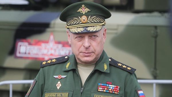 Главнокомандующий сухопутными войсками МО РФ генерал-полковник Олег Салюков. Архивное фото