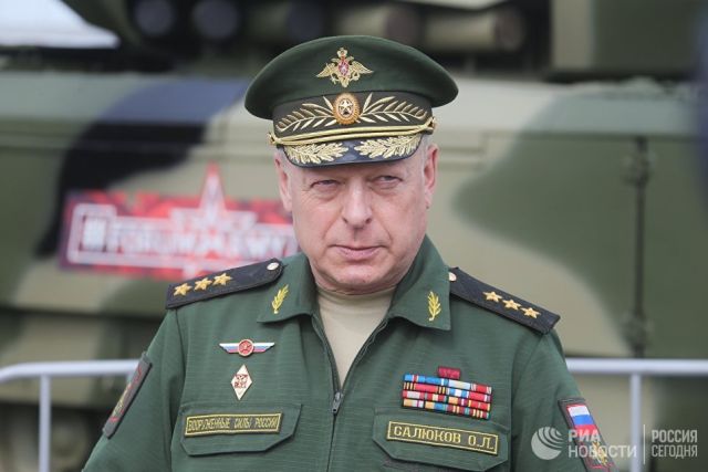 Главнокомандующий сухопутными войсками МО РФ генерал-полковник Олег Салюков. Архивное фото