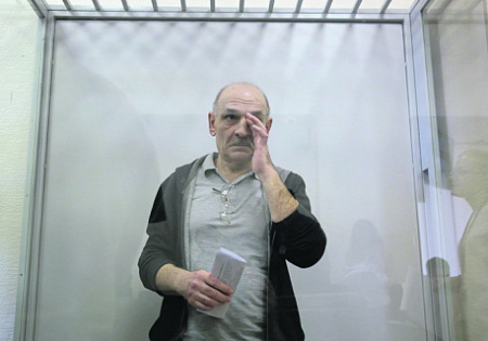 Главный свидетель по делу о сбитом в Донбассе пассажирском самолете Владимир Цемах. Фото Reuters