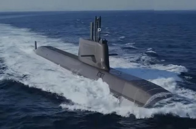 Головная южнокорейская большая неатомная подводная лодка SS 083 Dosan An Chang-Ho национального проекта KSS-III (Jangbogo III) первой серии (Batch I) (c) ВМС Южной Кореи