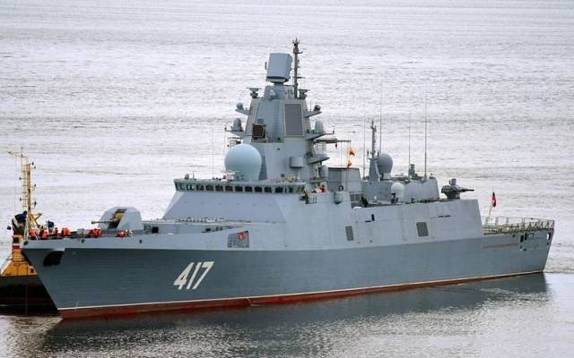 Головной корабль проекта фрегат "Адмирал Горшков"