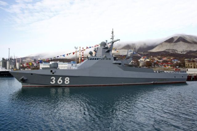Головной корабль проекта 22160 "Василий Быков"