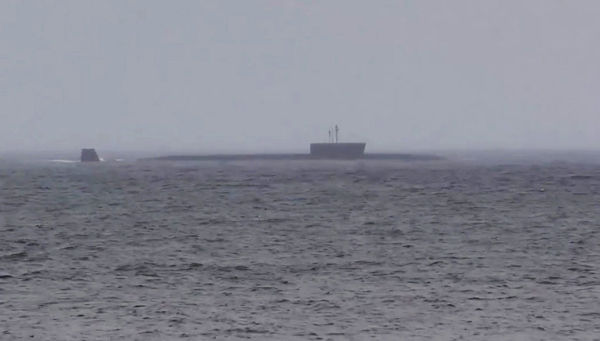 Головной корабль проекта 955 Борей - подводный крейсер Юрий Долгорукий. Архивное фото