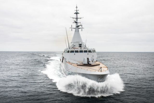 Головной корвет проекта Gowind 2500 El Fatеh, построенный для ВМС Египта французским судостроительным объединением Naval Group