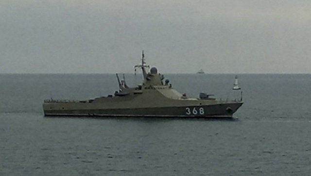 Головной патрульный корабль проекта 22160 Василий Быков