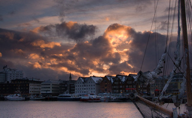 Город Тромсё, Северная Норвегия