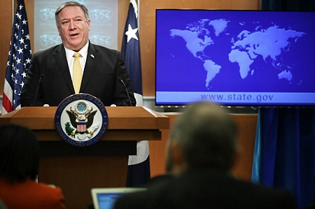 Госсекретарь США Майкл Помпео. Фото Chip Somodevilla/Getty Images