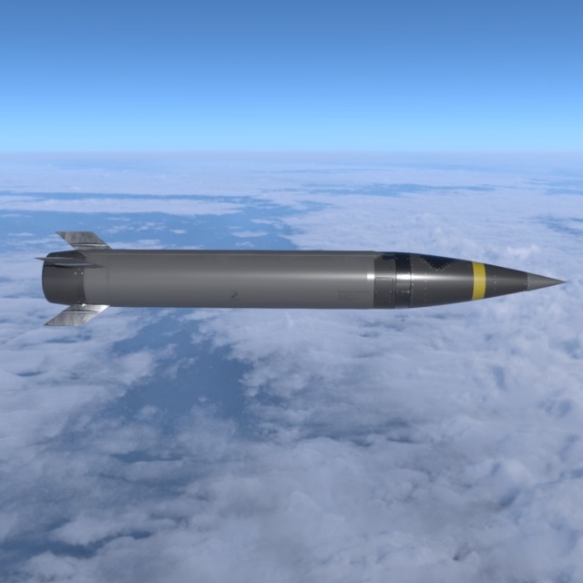 Графическое изображение создаваемого Lockheed Martin варианта перспективной оперативно-тактической ракеты по программе армии США Precision Strike Missile (PrSM) (c) Lockheed Martin