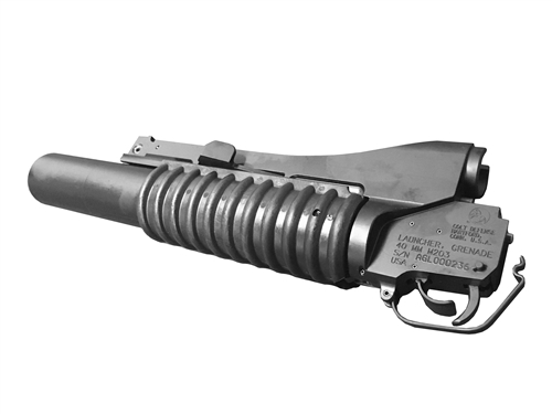 Гранатомёт Colt M203 40mm.