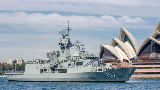 Фрегат HMAS Perth