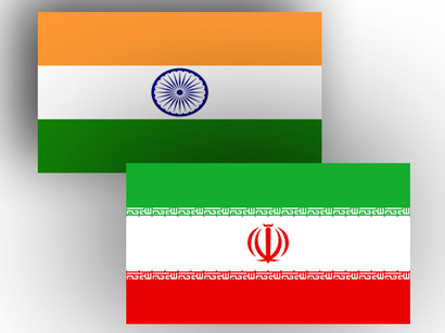 Флаги Индии и Ирана