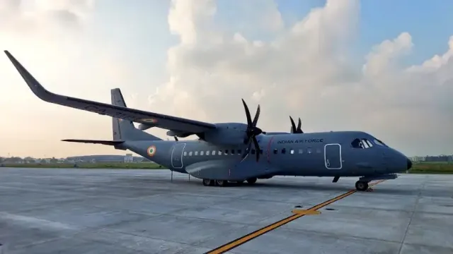 Самолет C-295 Военно-воздушных сил Индии