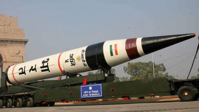 Индия провела очередное испытание МБР «Агни-5»
