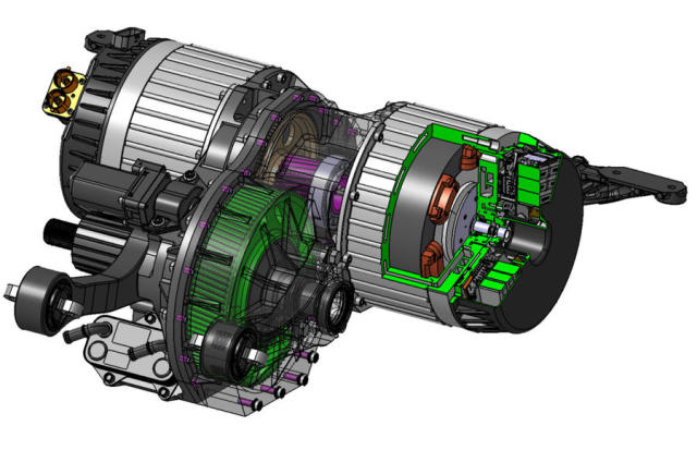 Интегрированная электрическая силовая установка Bentley-OCTOPUS (Optimised Components, Test and simulatiOn, toolkits for Powertrains which integrate Ultra high-speed motor Solutions)