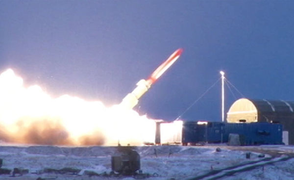 Испытания крылатой ракеты неограниченной дальности с ядерной энергетической установкой