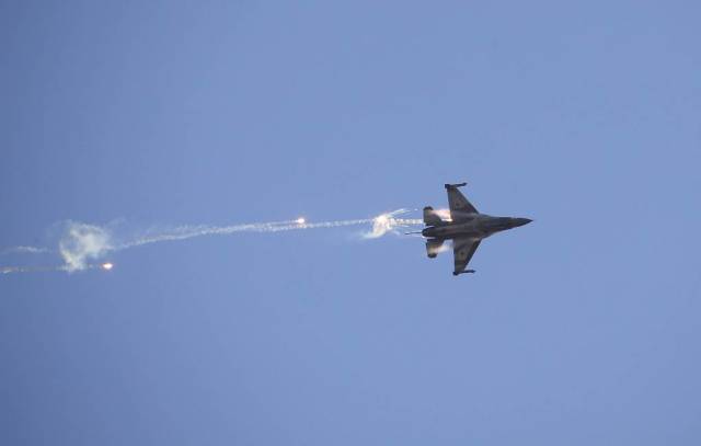 Истребитель F-16 ВВС Израиля