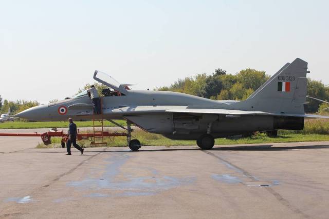 Истребитель МиГ-29 ВВС Индии