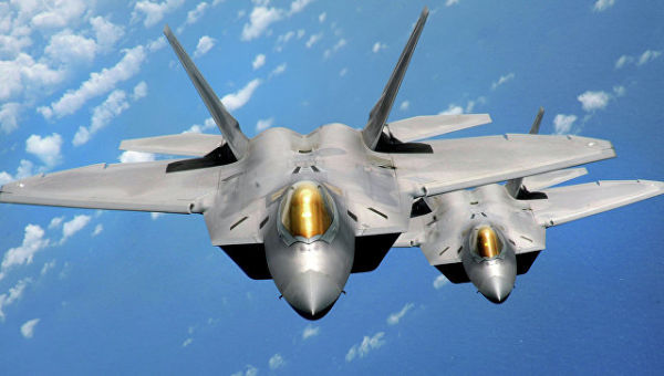 Истребитель F-22 Raptor. Архивное фото